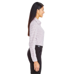 Devon & Jones CrownLux Performance® Ladies' Micro Windowpane Shirt